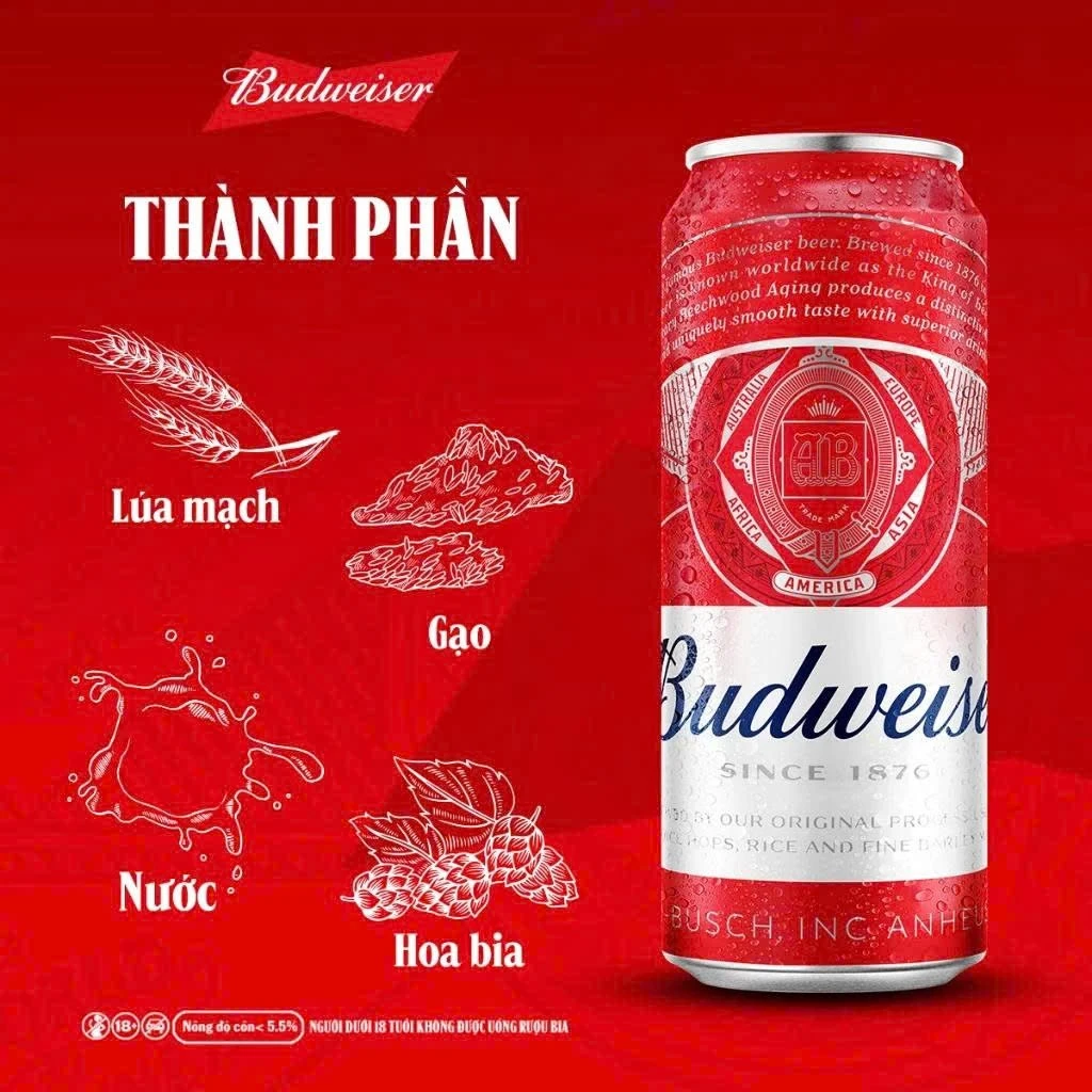 Thế Giới Bia Cần Thơ - giao bia Corona, Budweiser, Michelob ULTRA, 1664 Blanc, Halida chính hãng tại Cần Thơ