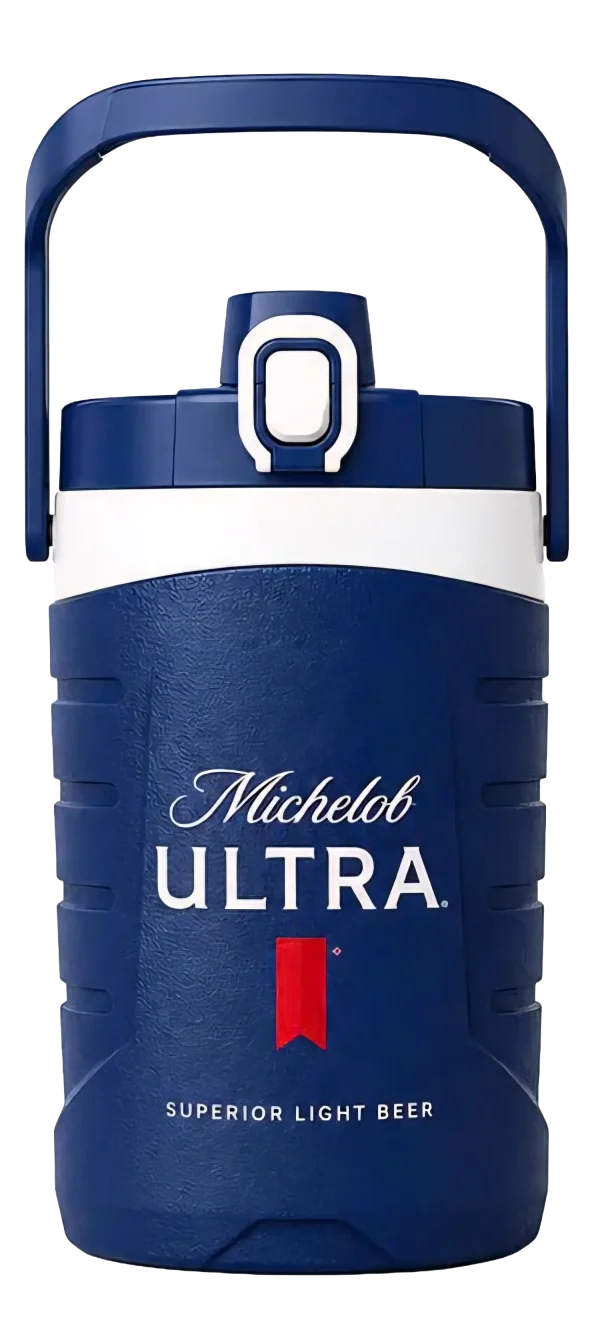 Quà tặng phích đá Michelob Ultra chính hãng màu xanh cao cấp dành cho khách hàng mua bia Michelob Ultra tại Thế Giới Bia Cần Thơ.